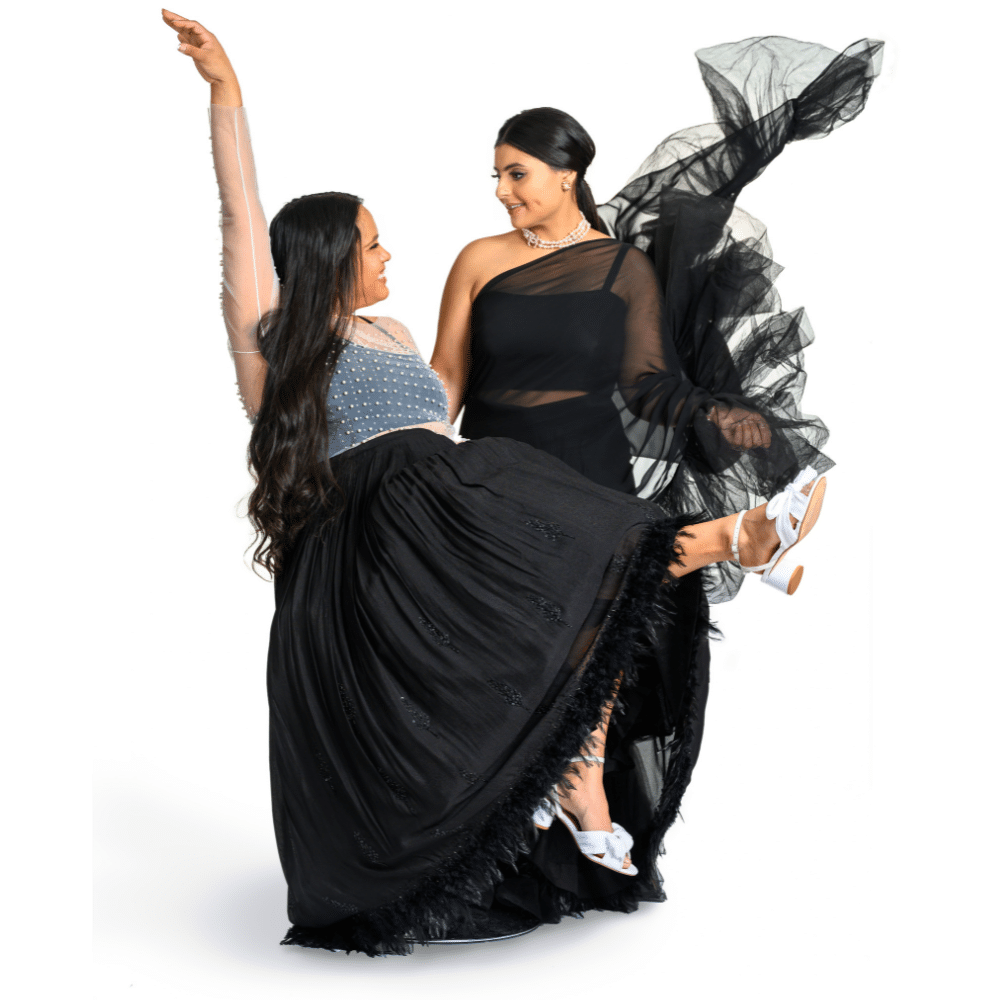 Dance With Our Stars contestants Damanpreet Bhungal & Angelica Gomer, supporting respiratory therapy