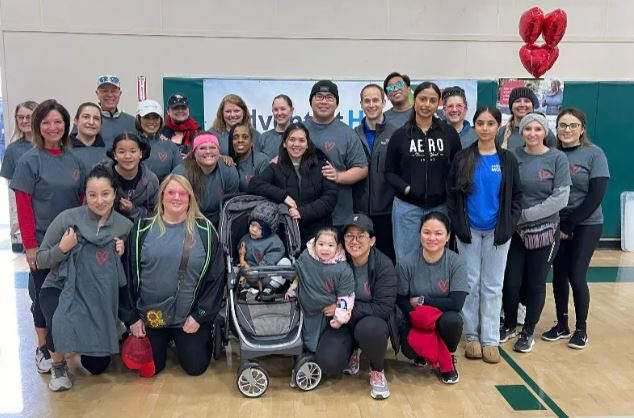 Adventist Health and Rideout volunteers.